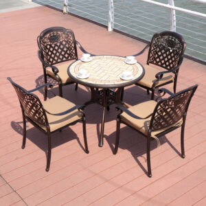 Bộ bàn ghế sân vườn SV4-11D80