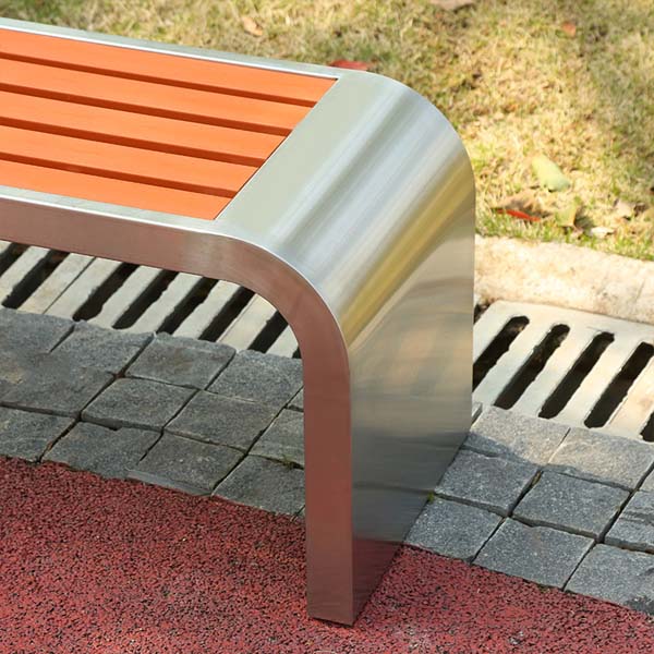 Ghế Công Viên Inox Không Tựa - Ảnh 3