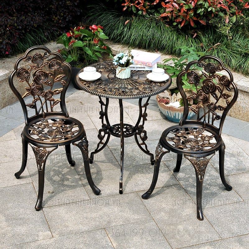 Bộ bàn ghế sân vườn SV2-03 - Ảnh 4