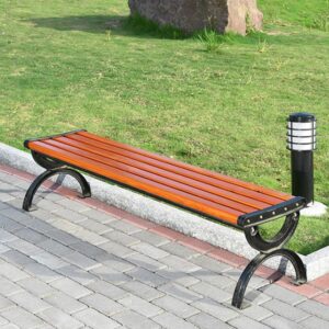 Ghế Công Viên Không Tựa Giả Gỗ